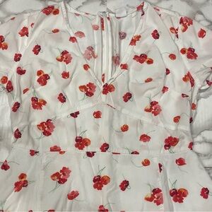 Gap Floral Poppy Print Dress